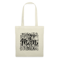 Tote Bag I love you to moon and back Peace noir - Lusoquot - nature