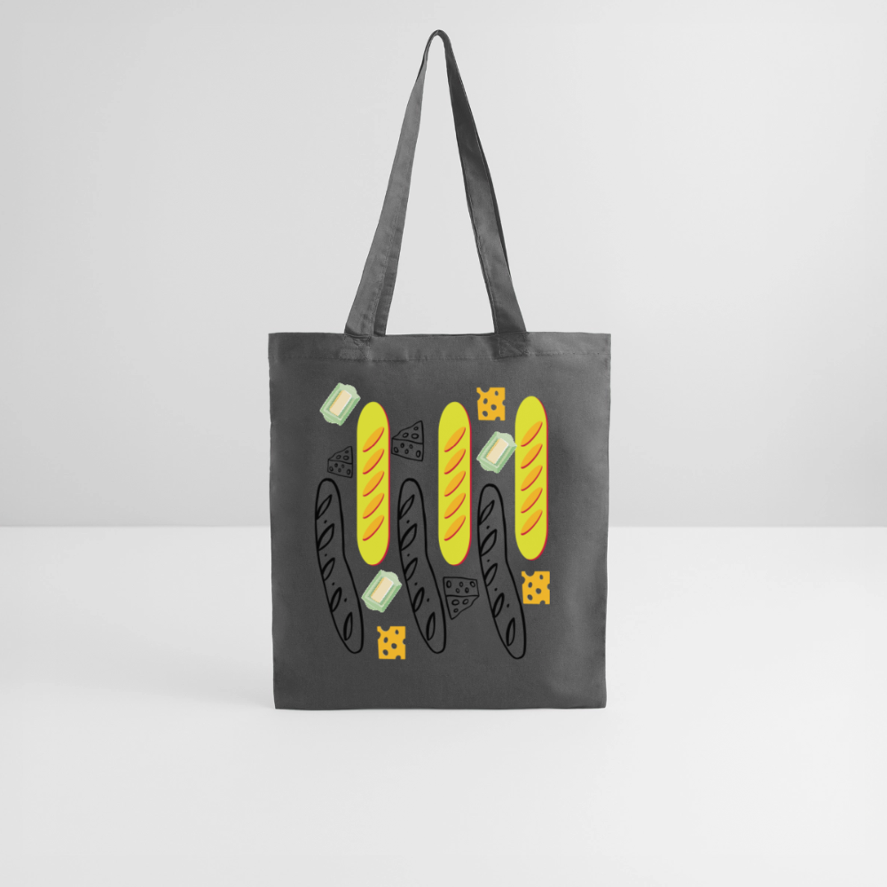 Tote Bag Paix jaune - Lusoquot - gris graphite