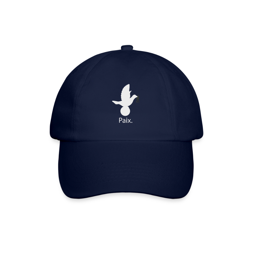 Casquette classique Paix blanc - Lusoquot - bleu/bleu