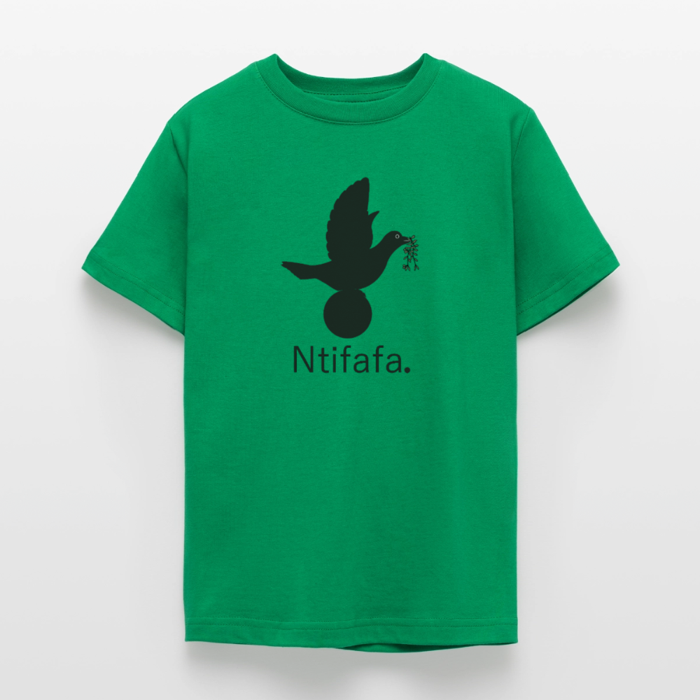 T-shirt Ado Ntifafa noir - Lusoquot - vert