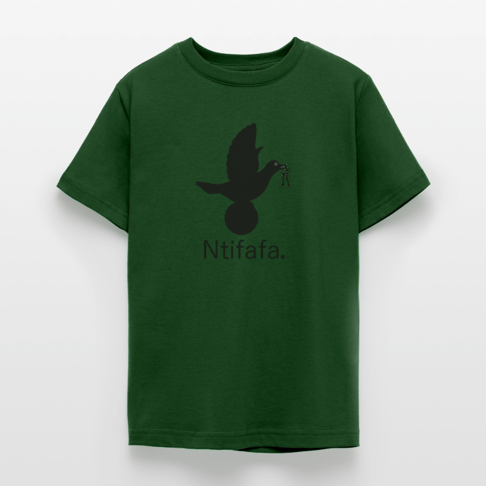 T-shirt Ado Ntifafa noir - Lusoquot - vert forêt