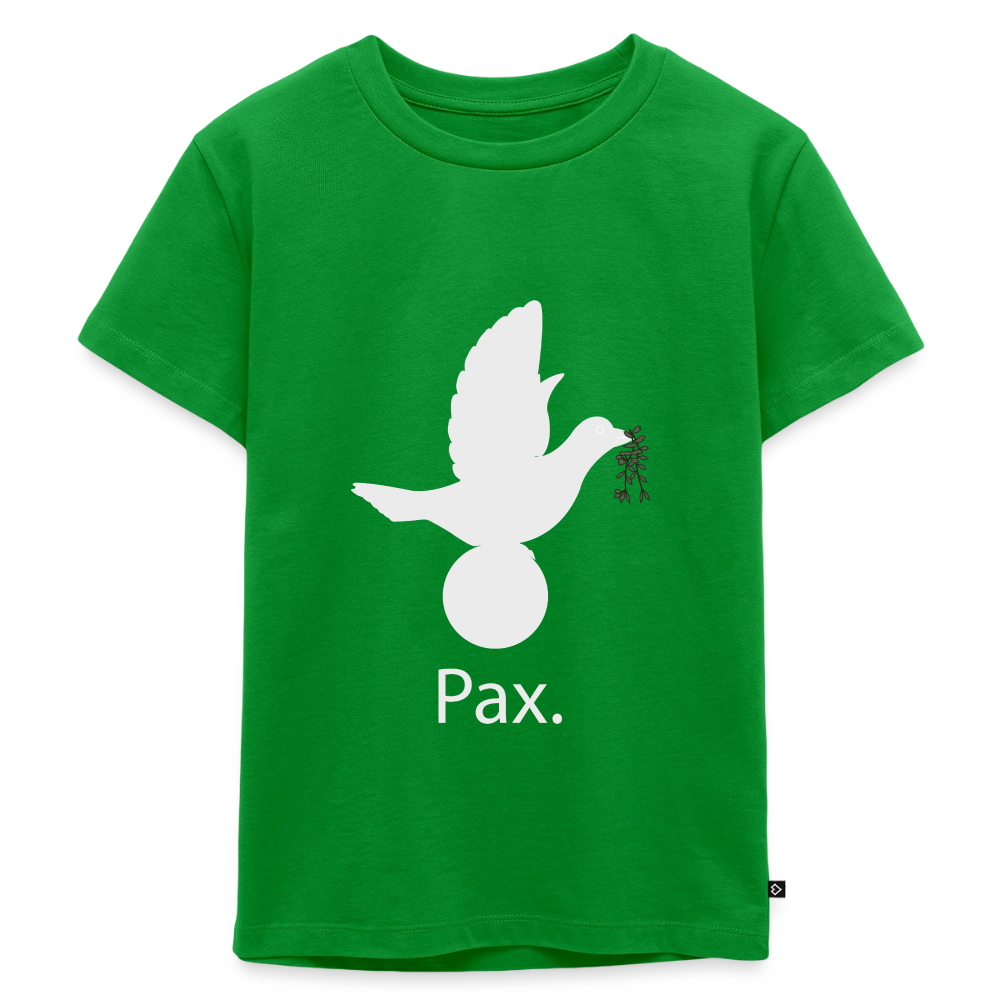 T-shirt Premium Enfant Pax blanc - Lusoquot - vert