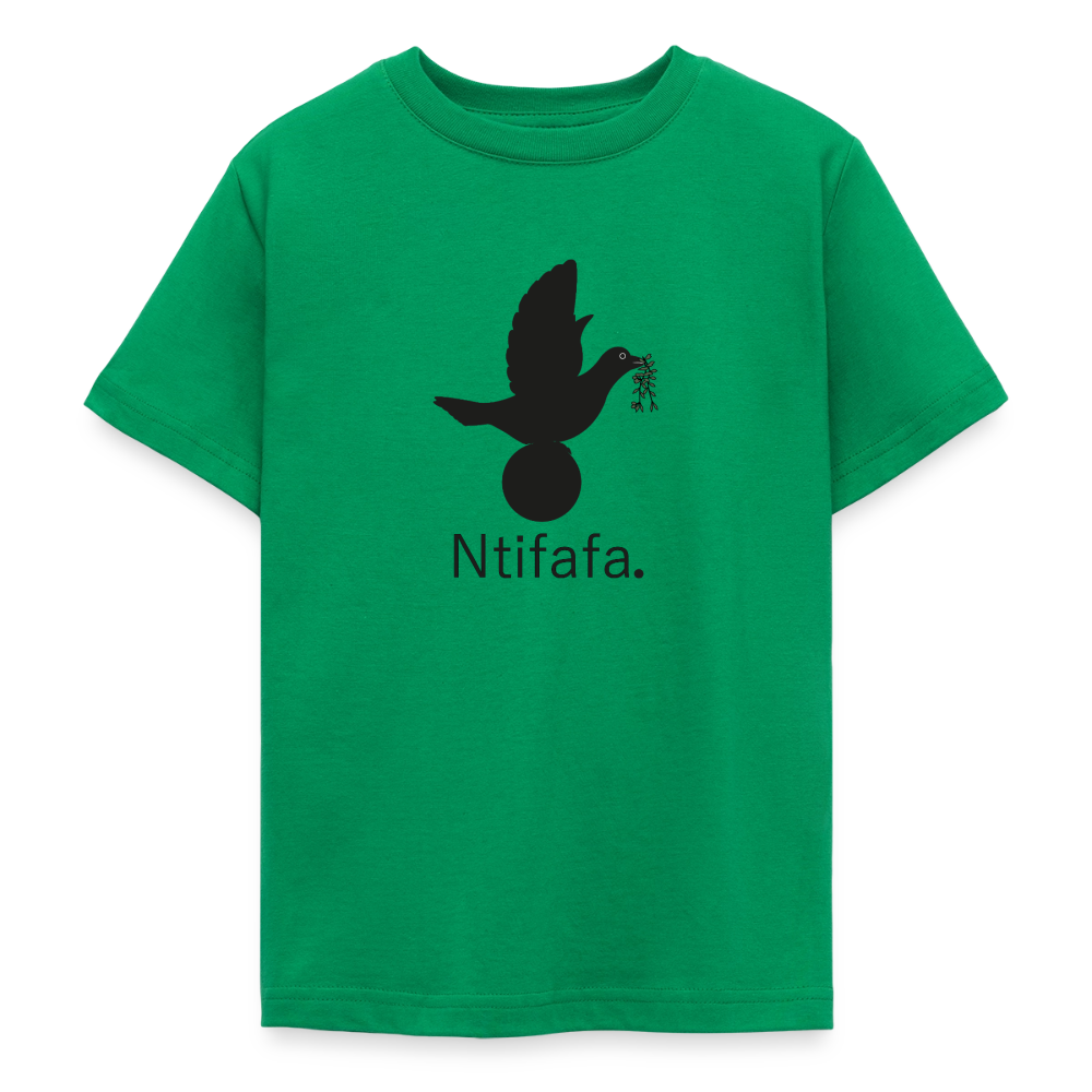 T-shirt Ado Ntifafa noir - Lusoquot - vert