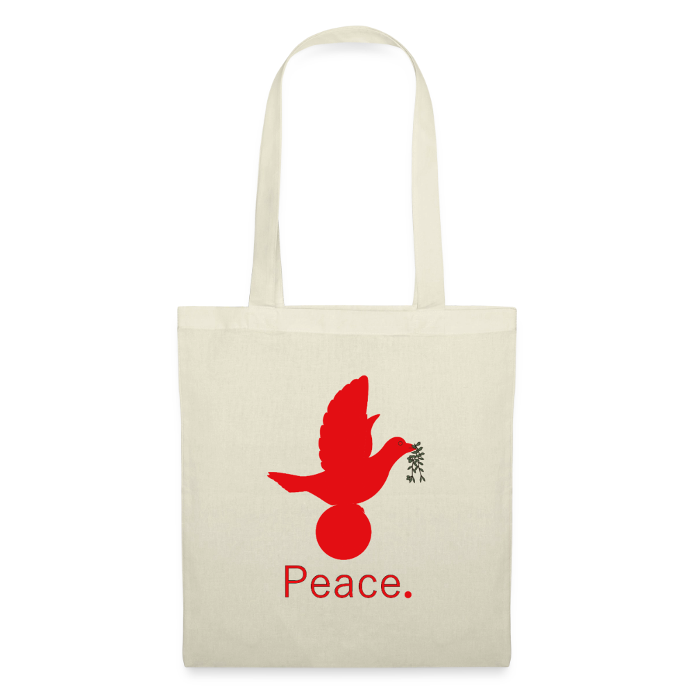 Tote Bag Peace rouge - Lusoquot - nature