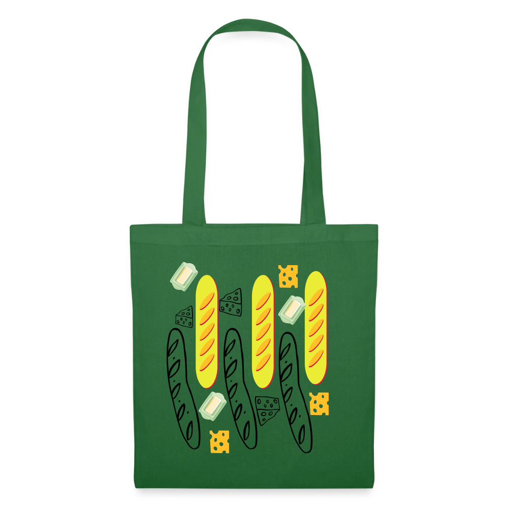 Tote Bag Paix jaune - Lusoquot - vert sapin