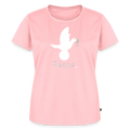 T-shirt Premium Femme Peace blanc - Lusoquot - rose