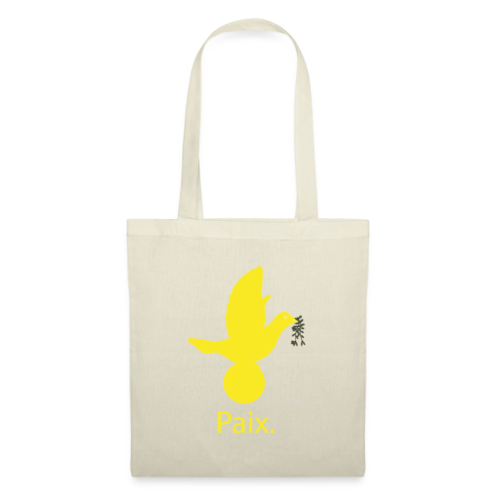 Tote Bag Paix jaune - Lusoquot - nature