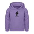 Sweat à capuche Enfant Ntifafa noir - Lusoquot - lavande