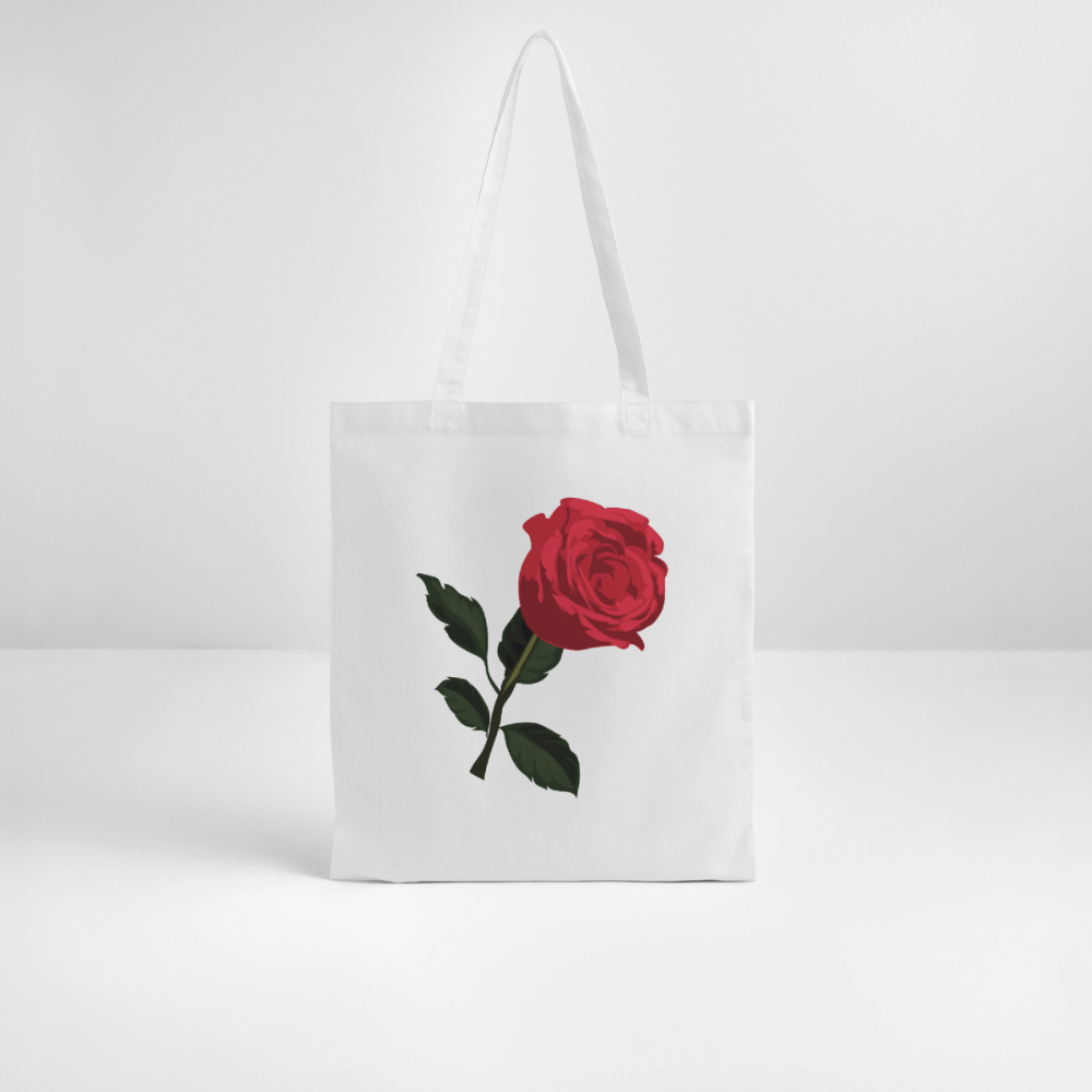Tote bag bio Stanley/Stella Peace rouge - Lusoquot - blanc
