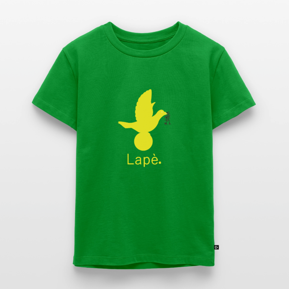 T-shirt Premium Enfant Lapè jaune - Lusoquot - vert