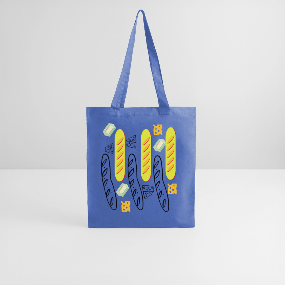 Tote Bag Paix jaune - Lusoquot - bleu pâle
