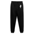 Pantalon de jogging Premium bio Homme sport Mir blanc - Lusoquot - noir