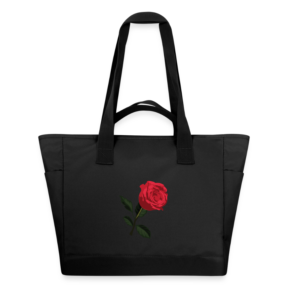 Sac matelassé déperlant Pax rouge -Lusoquot - noir