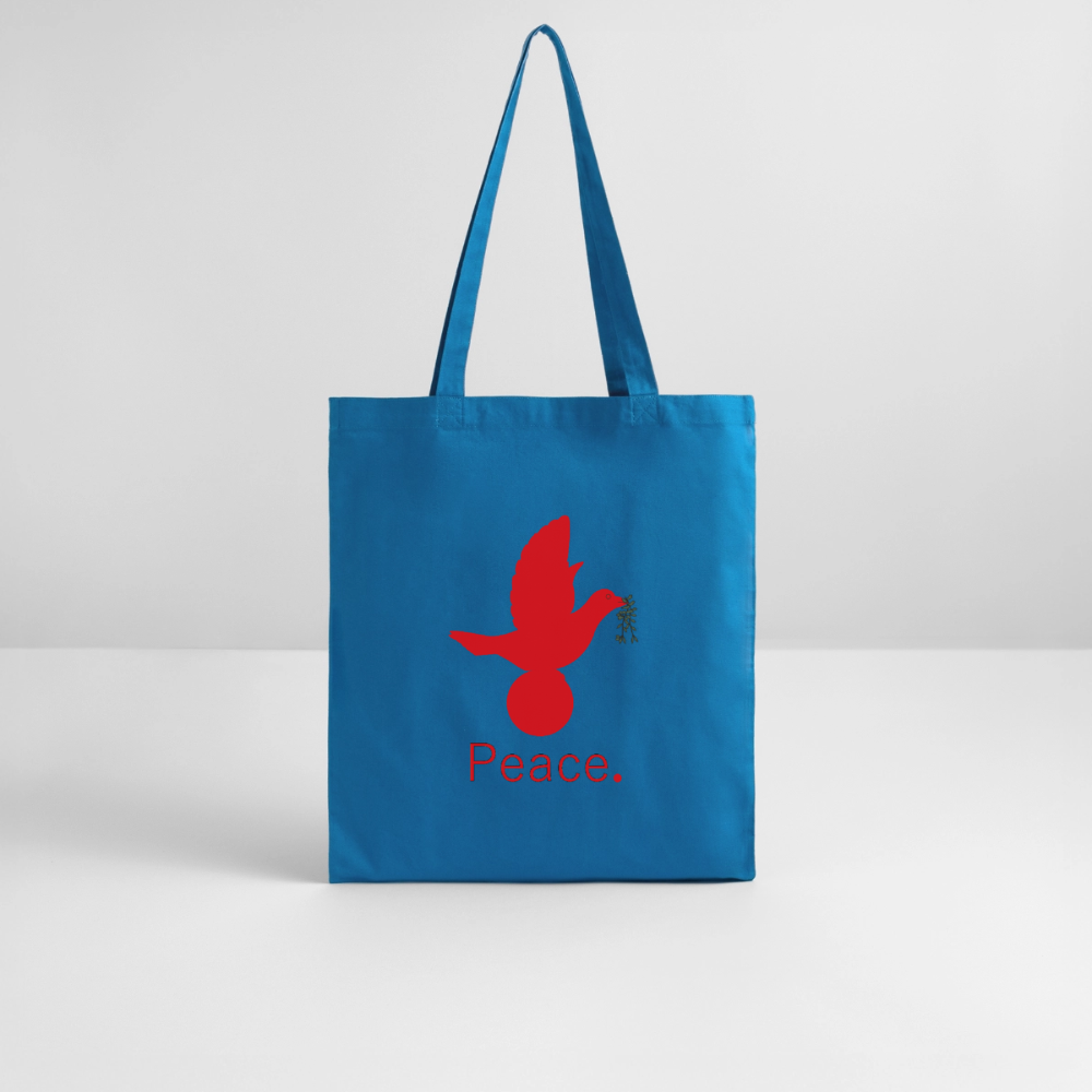 Tote bag bio Stanley/Stella Peace rouge - Lusoquot - bleu royal
