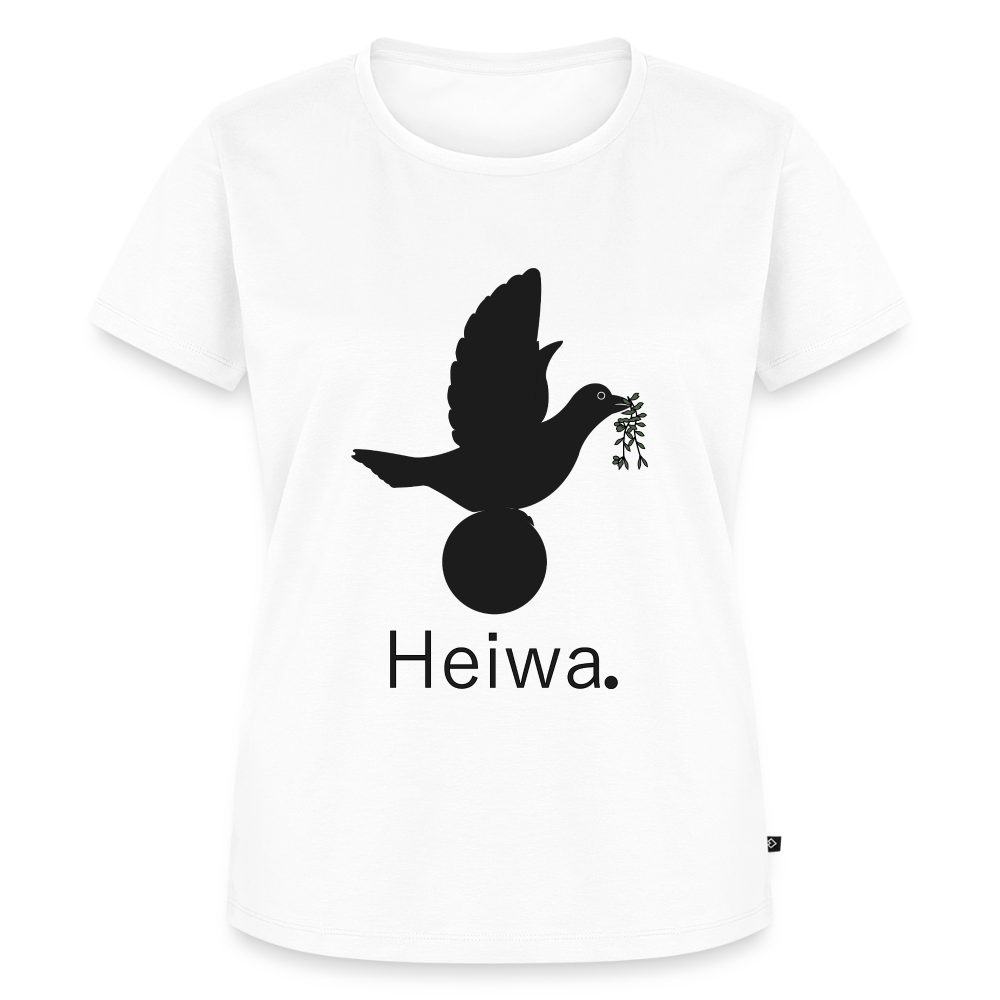 T-shirt Premium Femme Heiwa noir - Lusoquot - blanc
