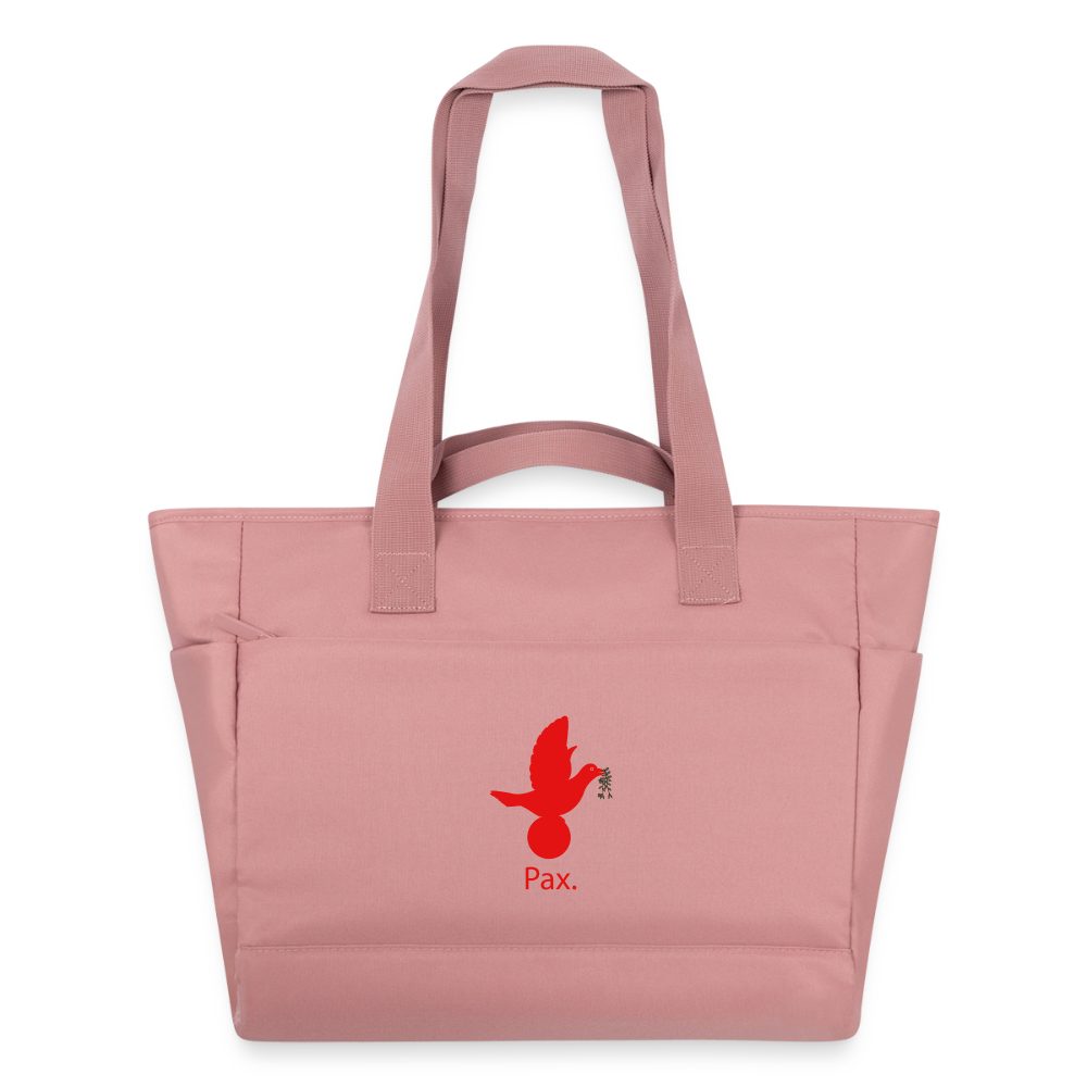 Sac matelassé déperlant Pax rouge -Lusoquot - rose poudré