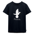 T-shirt Premium Enfant Peace blanc - Lusoquot - bleu marine