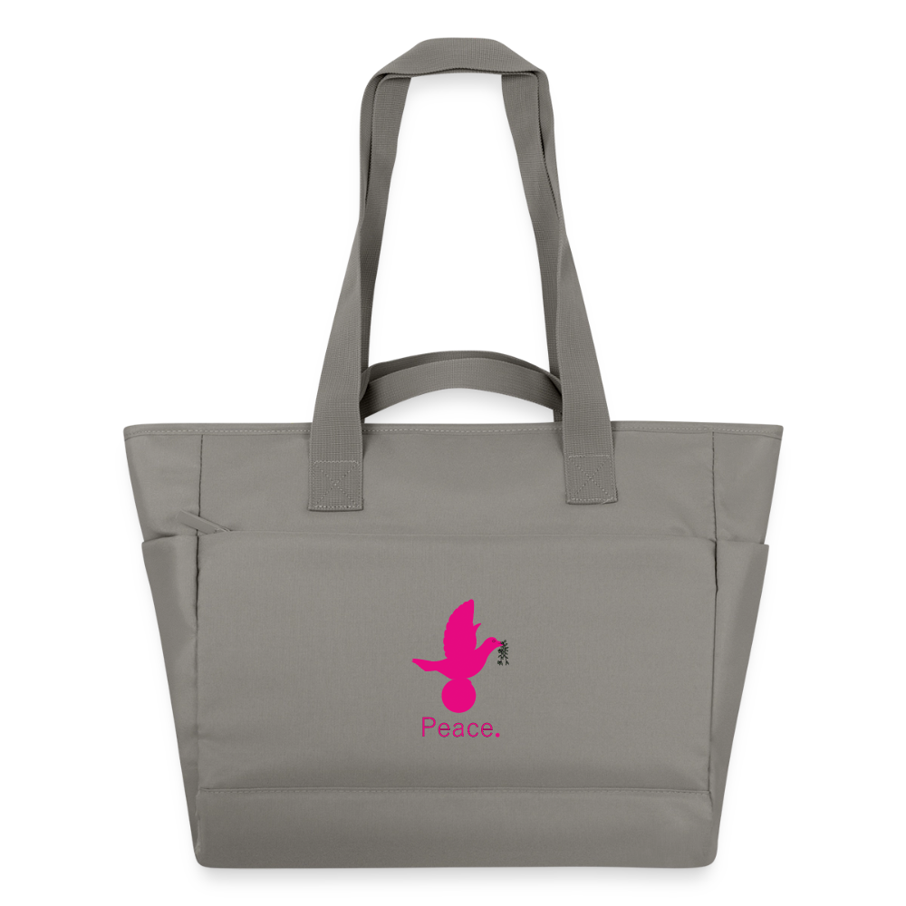Sac matelassé déperlant Peace rose - Lusoquot - gris