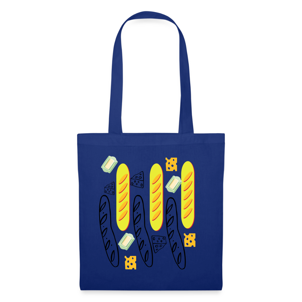 Tote Bag Paix jaune - Lusoquot - bleu royal