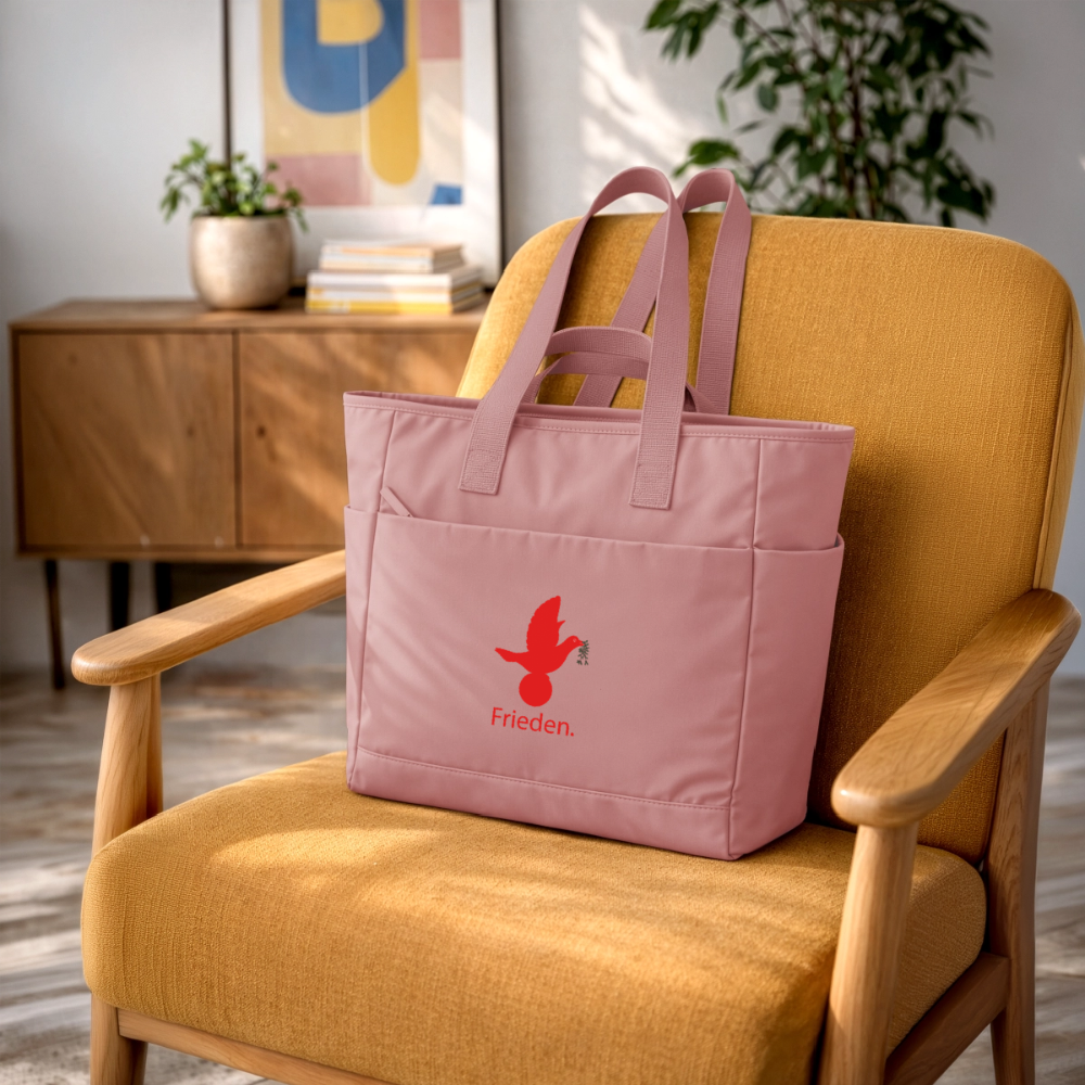 Sac matelassé déperlant Friden rouge - Lusoquot - rose poudré
