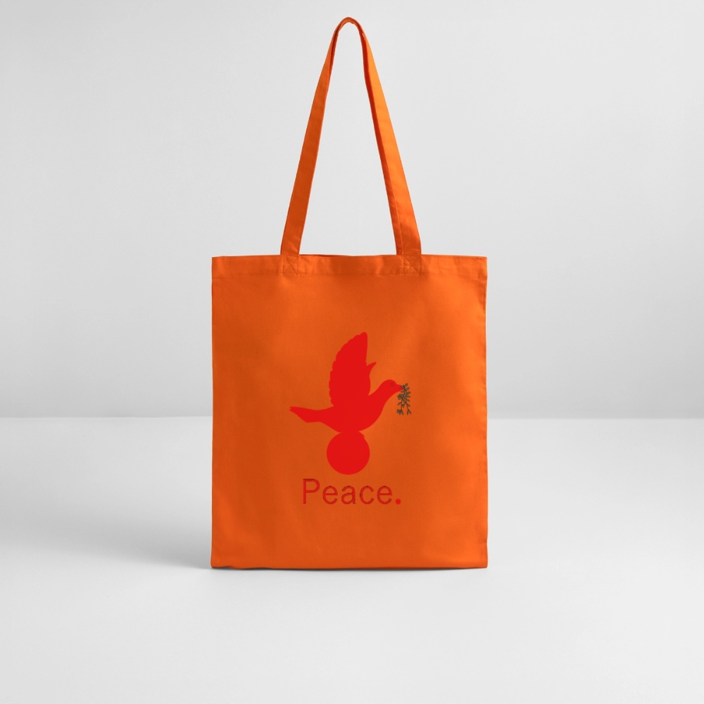 Tote bag bio Stanley/Stella Peace rouge - Lusoquot - orange profond